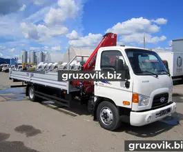 Самопогрузчик Hyundai HD 78 с КМУ Ferrari 581 2018 года новый фото 2