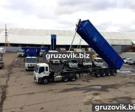 Автопоезда ISUZU Giga с полуприцепом Тонар 2026 года новый