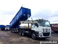 Автопоезда ISUZU Giga с полуприцепом Тонар 2026 года новый фото 2