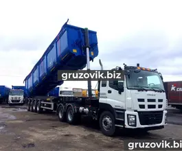 Автопоезда ISUZU Giga с полуприцепом Тонар 2026 года новый фото 2