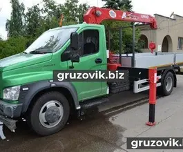 Самопогрузчик ГАЗ  с КМУ C41R13 2018 года б/у