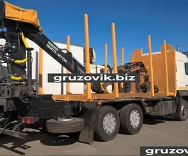 Сортиментовоз с КМУ МАЗ 6312C9-529-012 2018 года новый фото 2
