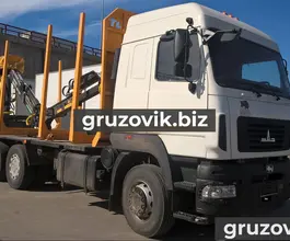 Сортиментовоз с КМУ МАЗ 6312C9-529-012 2018 года новый фото 2