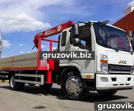 Самопогрузчик JAC N120 с КМУ UNIC 374 2018 года новый