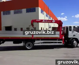 Самопогрузчик JAC N120 с КМУ UNIC 374 2018 года новый фото 2