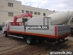 Самопогрузчик JAC N75 с КМУ UNIC 374 2018 года новый фото 4