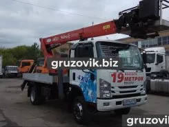 Автовышка Автовышка  ISUZU NPR 2018 года новый фото 2
