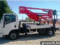 Автовышка Автовышка  ISUZU NPR 2018 года новый фото 3