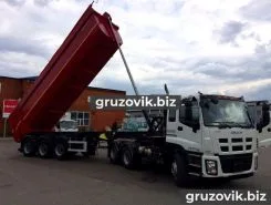 Автопоезда ISUZU Giga с полуприцепом Тонар 2026 года новый фото 2
