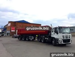 Автопоезда ISUZU Giga с полуприцепом Тонар 2026 года новый фото 3