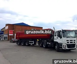 Автопоезда ISUZU Giga с полуприцепом Тонар 2026 года новый фото 3