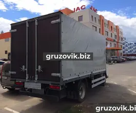 Тентованный грузовик Тентованный грузовик  JAC 2018 года новый фото 3