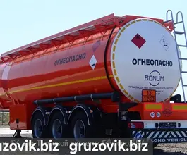 Полуприцеп-бензовоз ППЦ ППЦ 28 м3  Bonum   новый фото 3