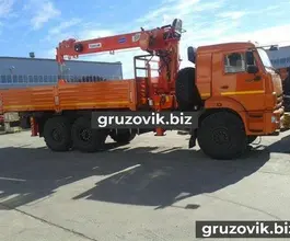 Самопогрузчик Камаз 43118 с КМУ KANGLIM 1256 2017 года новый