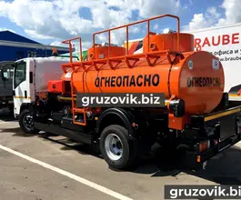 Автотопливозаправщик АТЗ 5 м3  ISUZU NPR 2018 года новый фото 2
