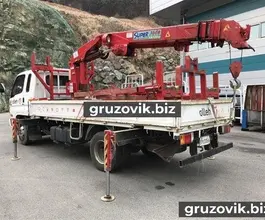 Самопогрузчик Hyundai HD 78 с КМУ DONGHAE DHS 3000A 2013 года б/у фото 3