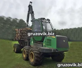 Лесовоз с КМУ Лесовоз  John Deere 1010E с КМУ  2009 года б/у фото 5