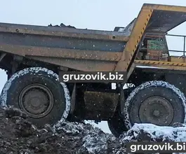 Карьерный самосвал БЕЛАЗ 7555В 2019 года б/у фото 2