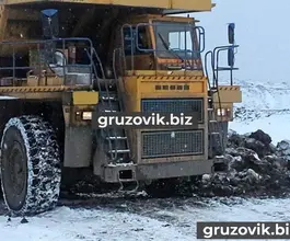 Карьерный самосвал БЕЛАЗ 7555В 2019 года б/у фото 3