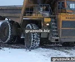 Карьерный самосвал БЕЛАЗ 7555В 2019 года б/у фото 5