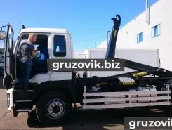 Контейнеровоз Isuzu Giga 2018 года б/у фото 3