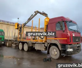 Сортиментовоз с КМУ МАЗ 6312С9-8525-012 2018 года новый фото 2