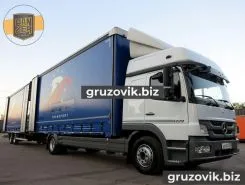 Тентованный грузовик Тентованный грузовик  Mercedes-Benz 2013 года б/у
