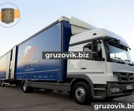 Тентованный грузовик Тентованный грузовик  Mercedes-Benz 2013 года б/у