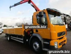 Самопогрузчик Volvo FL с КМУ PALFINGER PK8501 2007 года б/у фото 3
