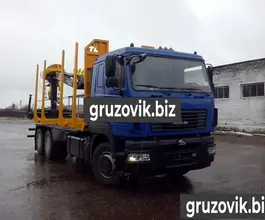 Сортиментовоз с КМУ МАЗ 6312E9-8529-012 2020 года новый фото 2