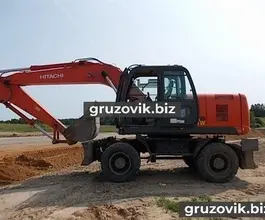 Экскаватор Hitachi ZX170W-3 2008 года б/у фото 3