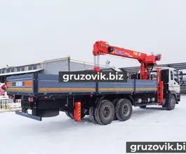 Самопогрузчик ISUZU Giga с КМУ  2018 года новый фото 4