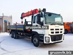Самопогрузчик ISUZU Giga с КМУ Palfinger 2018 года новый