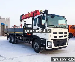 Самопогрузчик ISUZU Giga с КМУ Palfinger 2018 года новый