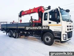 Самопогрузчик ISUZU Giga с КМУ Palfinger 2018 года новый фото 3