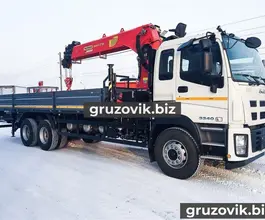 Самопогрузчик ISUZU Giga с КМУ Palfinger 2018 года новый фото 3