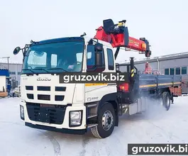 Самопогрузчик ISUZU Giga с КМУ Palfinger 2018 года новый фото 4