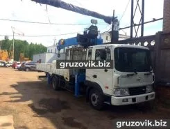 Самопогрузчик Hyundai HD 120 с КМУ DONGYANG SS1506 2018 года новый
