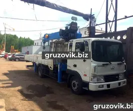 Самопогрузчик Hyundai HD 120 с КМУ DONGYANG SS1506 2018 года новый
