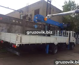 Самопогрузчик Hyundai HD 120 с КМУ DONGYANG SS1506 2018 года новый фото 2