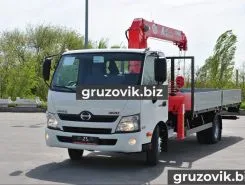 Самопогрузчик HINO 300 с КМУ XZU730L−HKFRPW3 2018 года новый