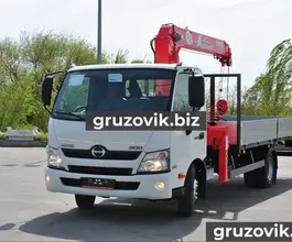 Самопогрузчик HINO 300 с КМУ XZU730L−HKFRPW3 2018 года новый