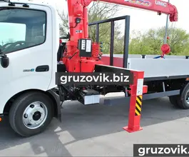 Самопогрузчик HINO 300 с КМУ XZU730L−HKFRPW3 2018 года новый фото 3