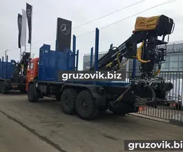 Лесовоз с КМУ Камаз 43118-3027-46 2018 года новый