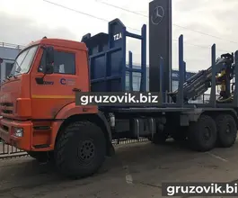 Лесовоз с КМУ Камаз 43118-3027-46 2018 года новый