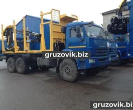 Лесовоз с КМУ Камаз 43118-3027-46 2018 года новый