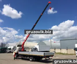Самопогрузчик Foton BJ1089 с КМУ Unic 2018 года новый фото 2