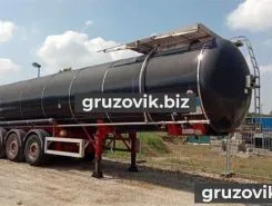 Полуприцеп битумовоз/нефтевоз ППЦ 33 м3  Kassbohrer Feldbinder 2007 года б/у фото 3