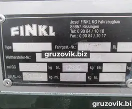 Скотовоз Finkl SAV 2006 года б/у фото 3