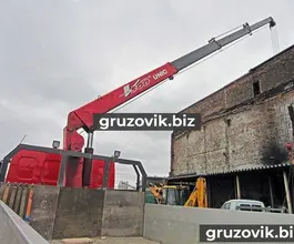 Самопогрузчик Volvo FE с КМУ FURUKAWA UNIC 500 Safety MR 2007 года б/у фото 2